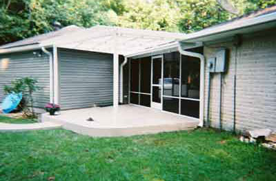 Patio with Screen