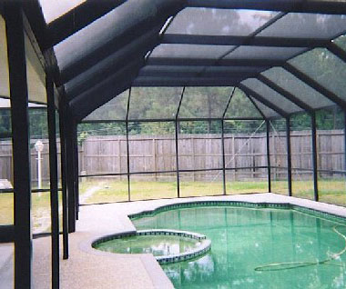 Bronze Pool Enclosure
